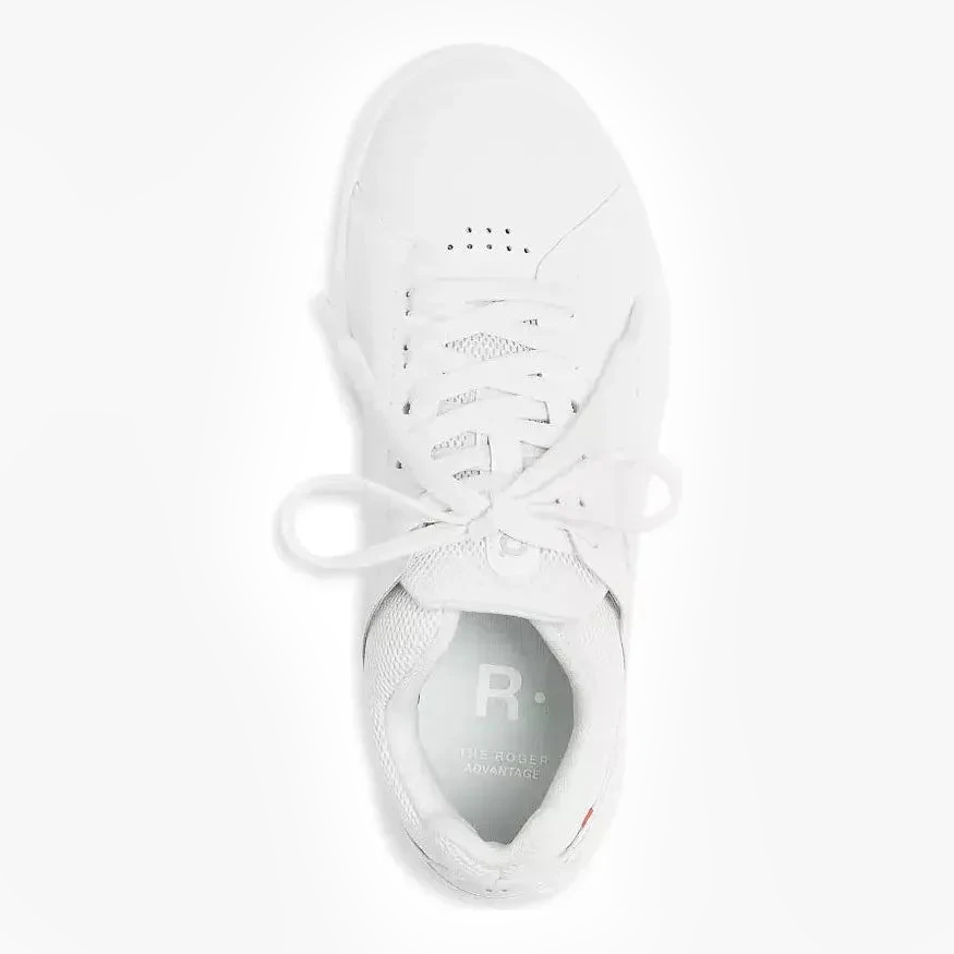 On Running M Sneakers Women's The Roger Advantage, All White