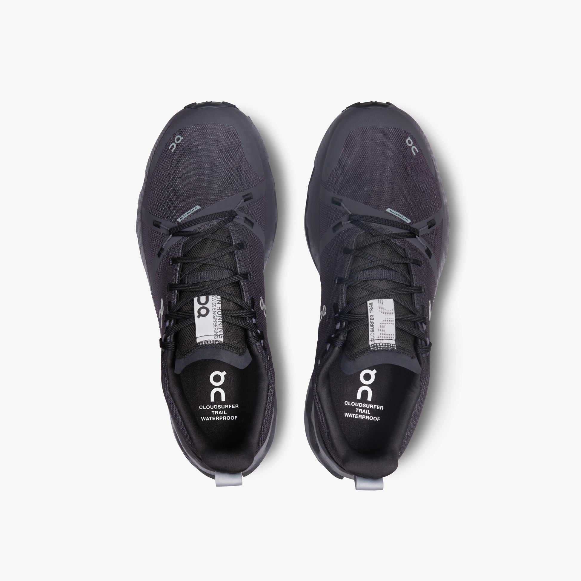 On Running W Sneakers W Cloudsurfer Trail Waterproof, Black/Eclipse