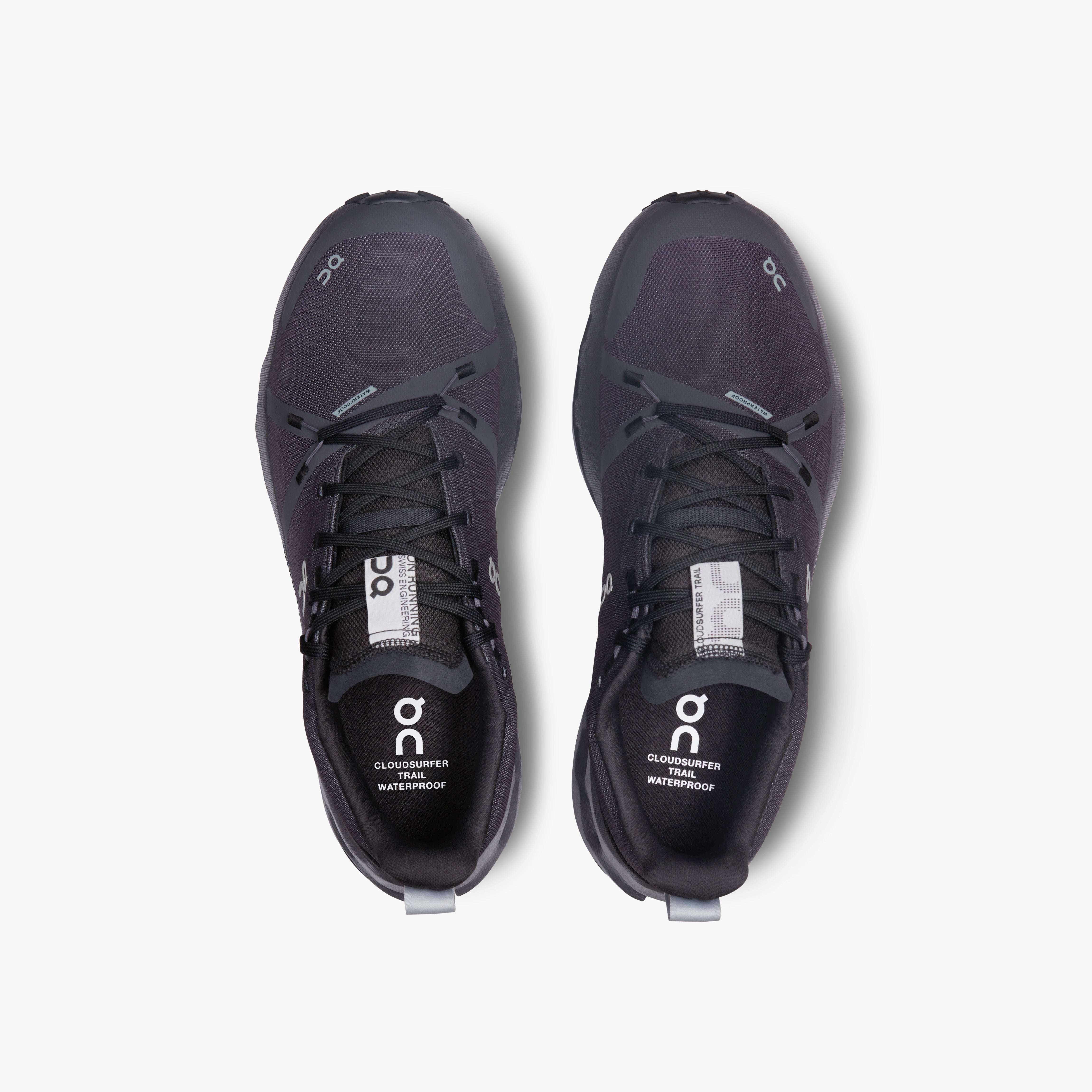 On Running W Sneakers W Cloudsurfer Trail Waterproof, Black/Eclipse