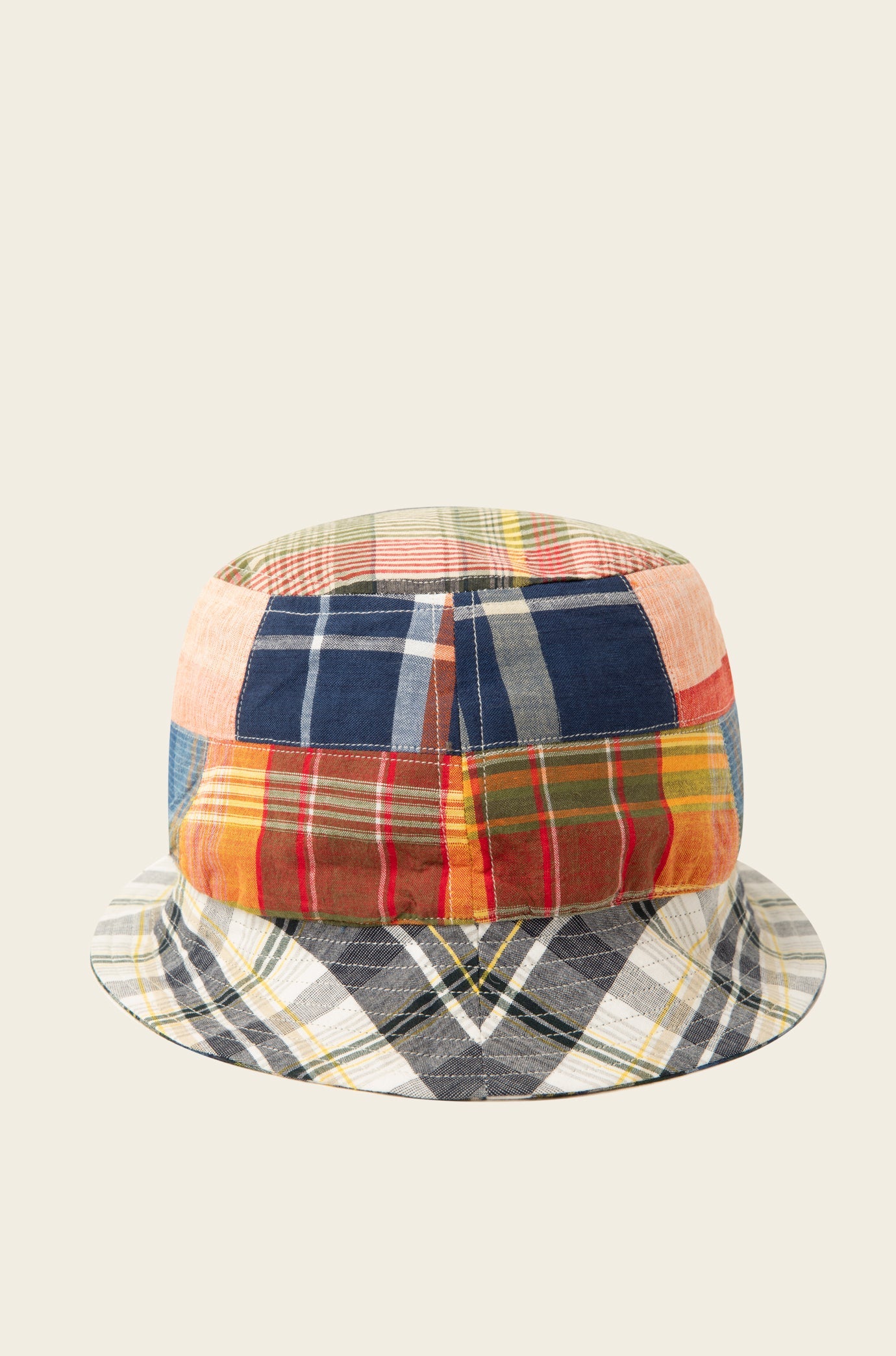 Original Madras Trading Co. Bucket Hat Reversible Bucket Hat, Blue Multi