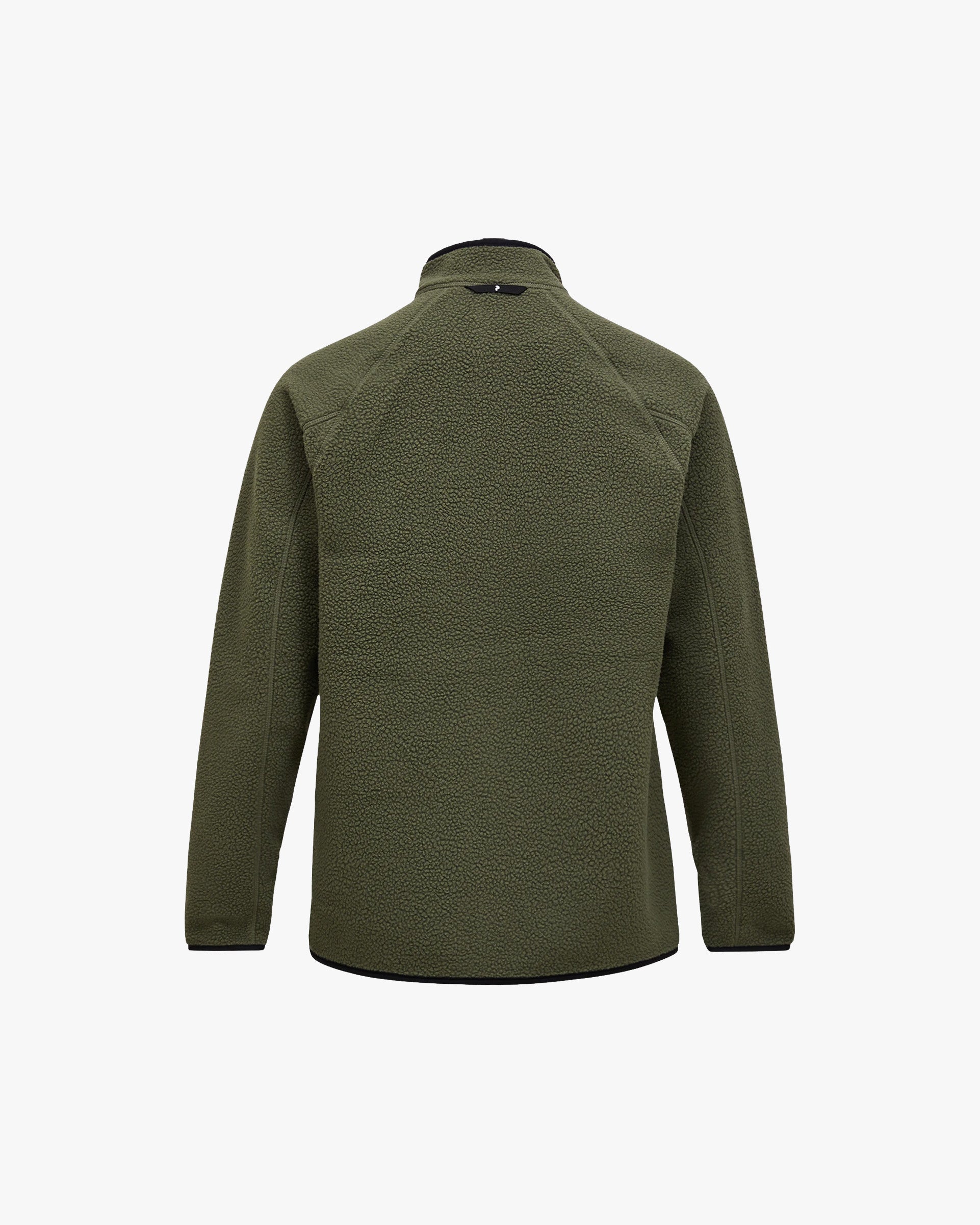 Peak Performance M Jacket M NatureRush Pile Zip Jacket - Pine Needle/Black