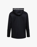 Peak Performance M Jacket M Rider Essentials Zip Hood - Black