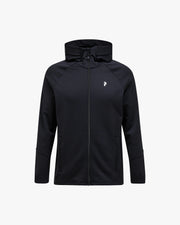 Peak Performance M Jacket M Rider Essentials Zip Hood - Black
