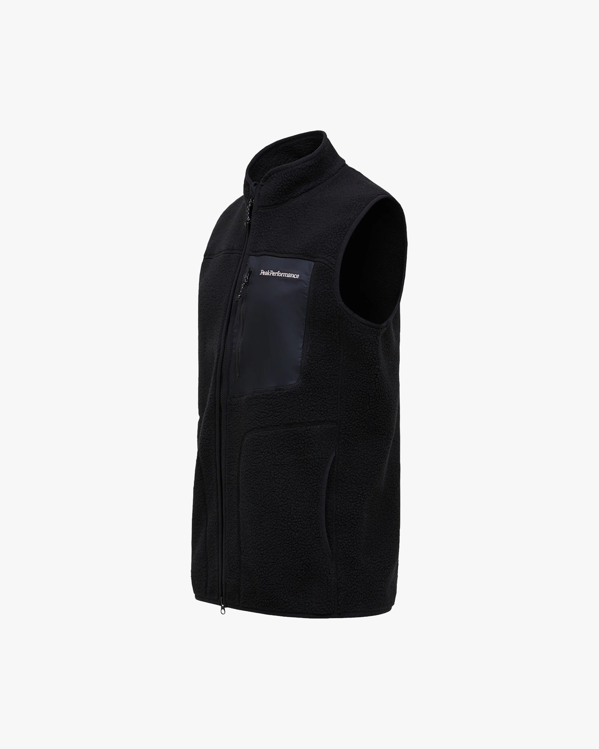 Peak Performance M Vest M NatureRush Pile Vest - Black