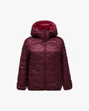 Peak Performance W Jacket W Helium Down Hooded Jacket - Porto Mountain Blush