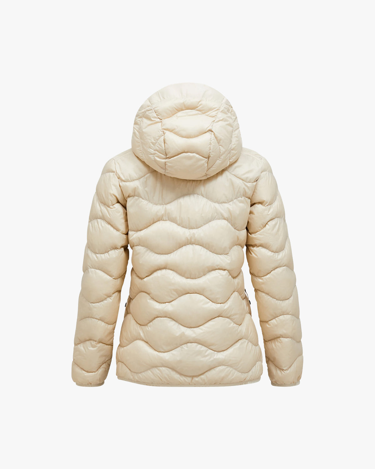 Peak Performance W Jacket W Helium Down Hooded Jacket - Sand Fog