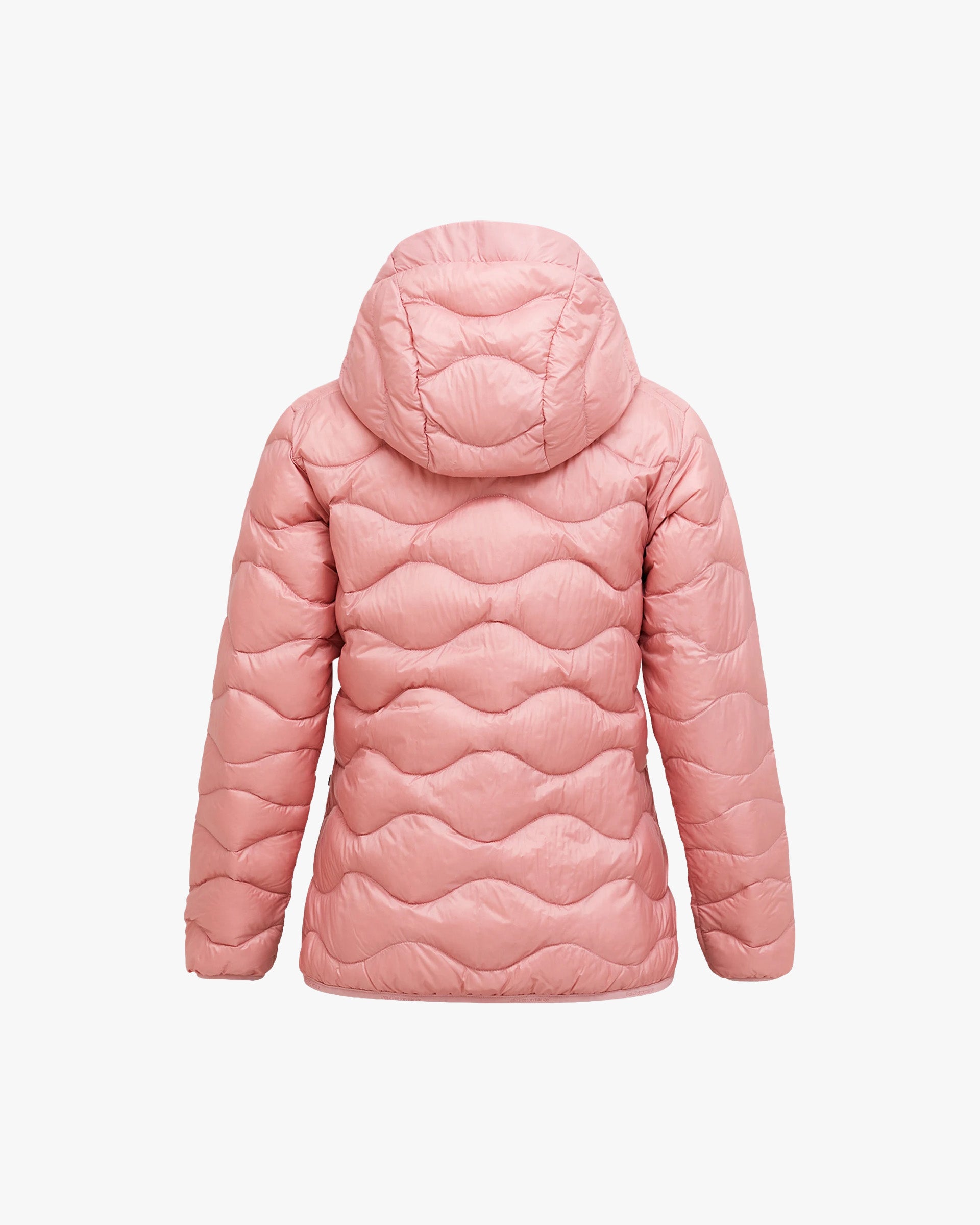 Peak Performance W Jacket W Helium Down Hooded Jacket - Warm Blush Red
