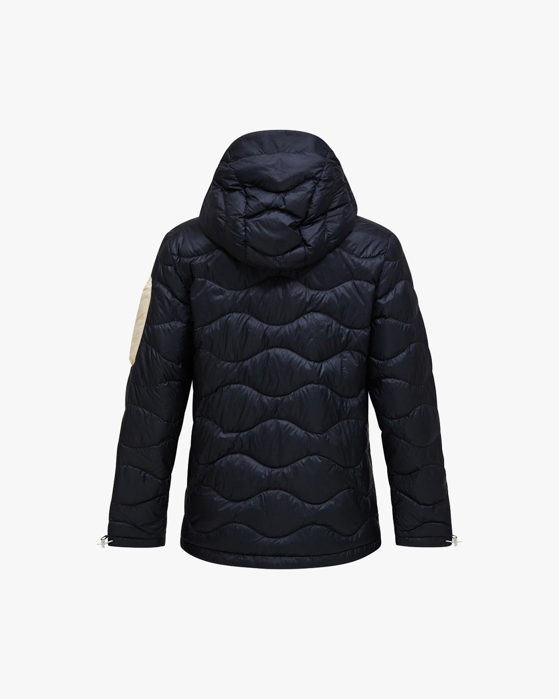Peak Performance W Jacket W Helium Utility Down Hood - Black Sand Fog