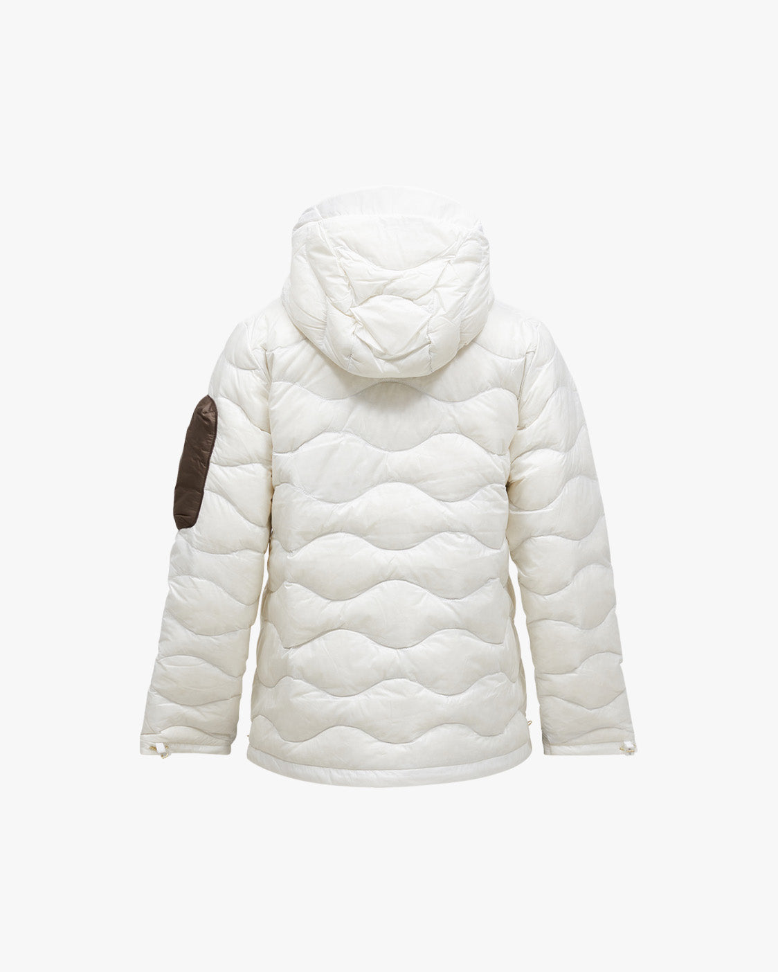 Peak Performance W Jacket W Helium Utility Down Hood - Off White Antartica