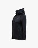 Peak Performance W Jacket W Rider Essentials Zip Hood - Black