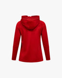 Peak Performance W Jacket W Rider Essentials Zip Hood - Red Pompeian