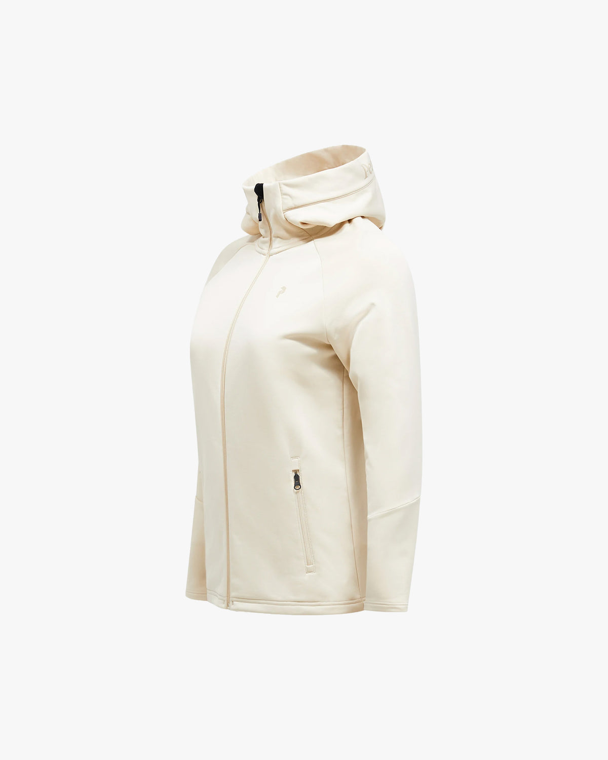 Peak Performance W Jacket W Rider Essentials Zip Hood - Sand Fog