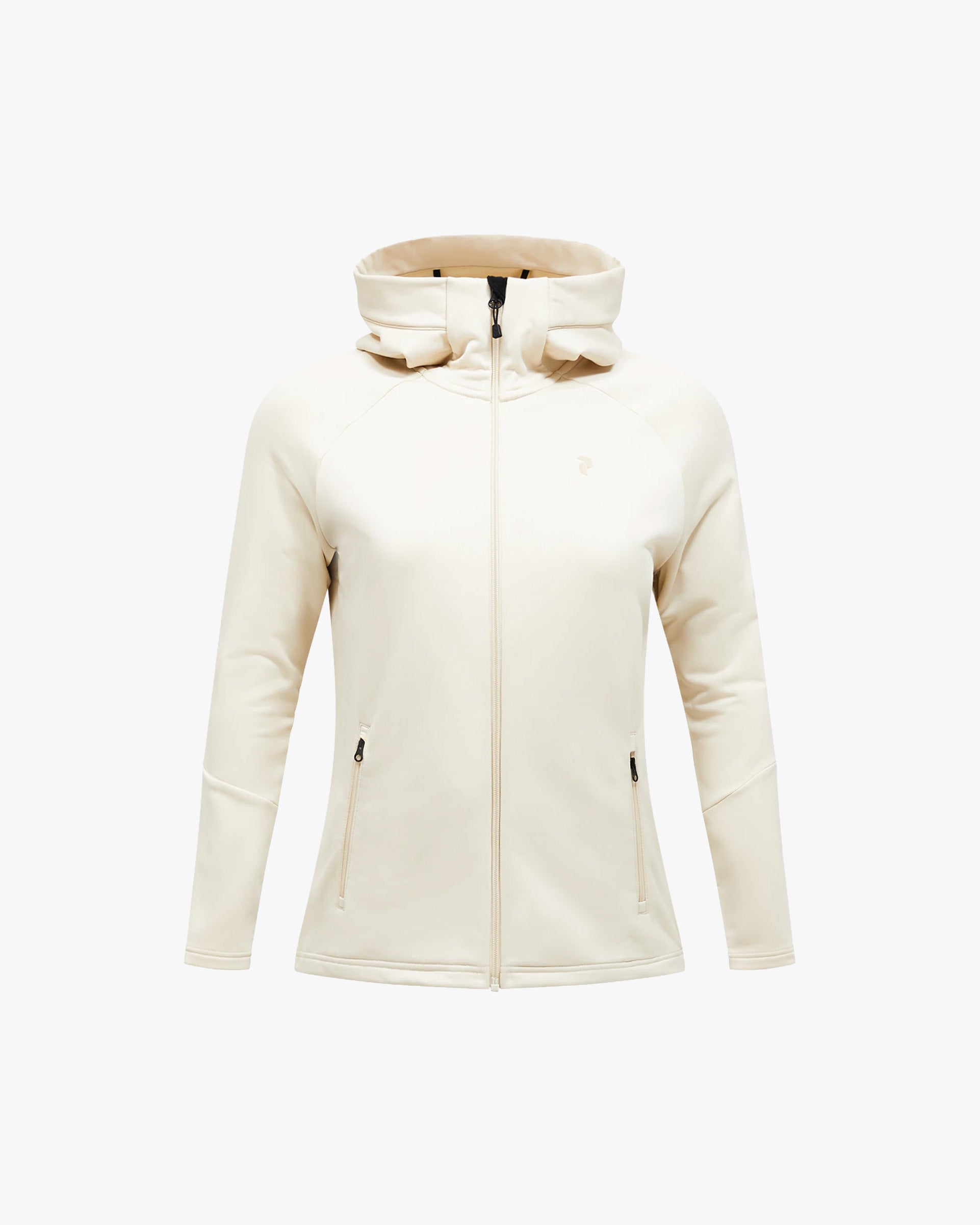 Peak Performance W Jacket W Rider Essentials Zip Hood - Sand Fog