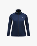 Peak Performance W Jacket W Rider Essentials Zip Jacket - Blue Shadow