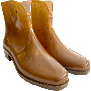 Plasticana W Rain Boots Cityana Ankle Boot, Doubure Ecru