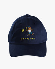 Racquet Hat Blue Racquet x No More Bagel Score Hat - Blue