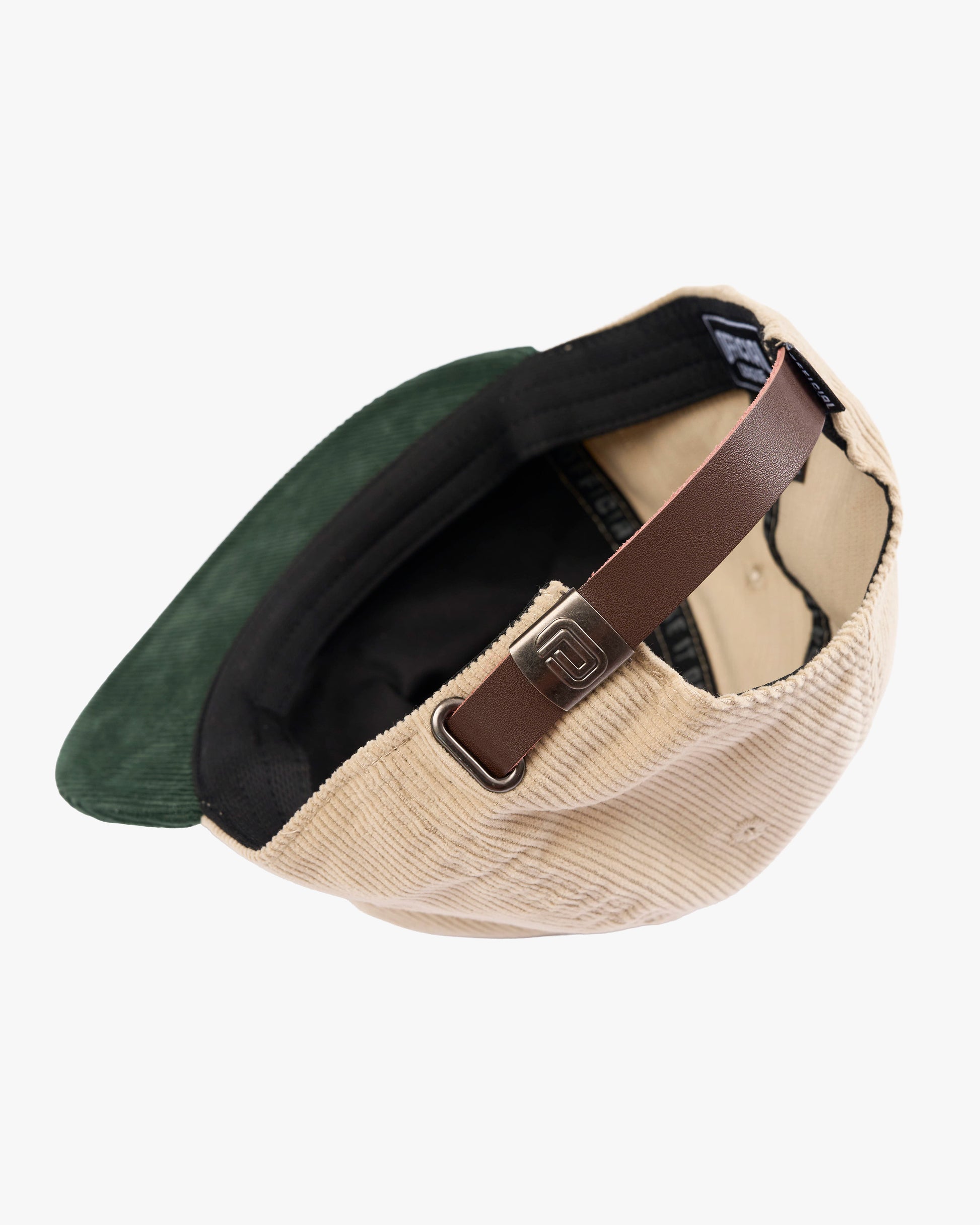 Racquet Hat Cream/Green Racquet x Official League Cord Hat
