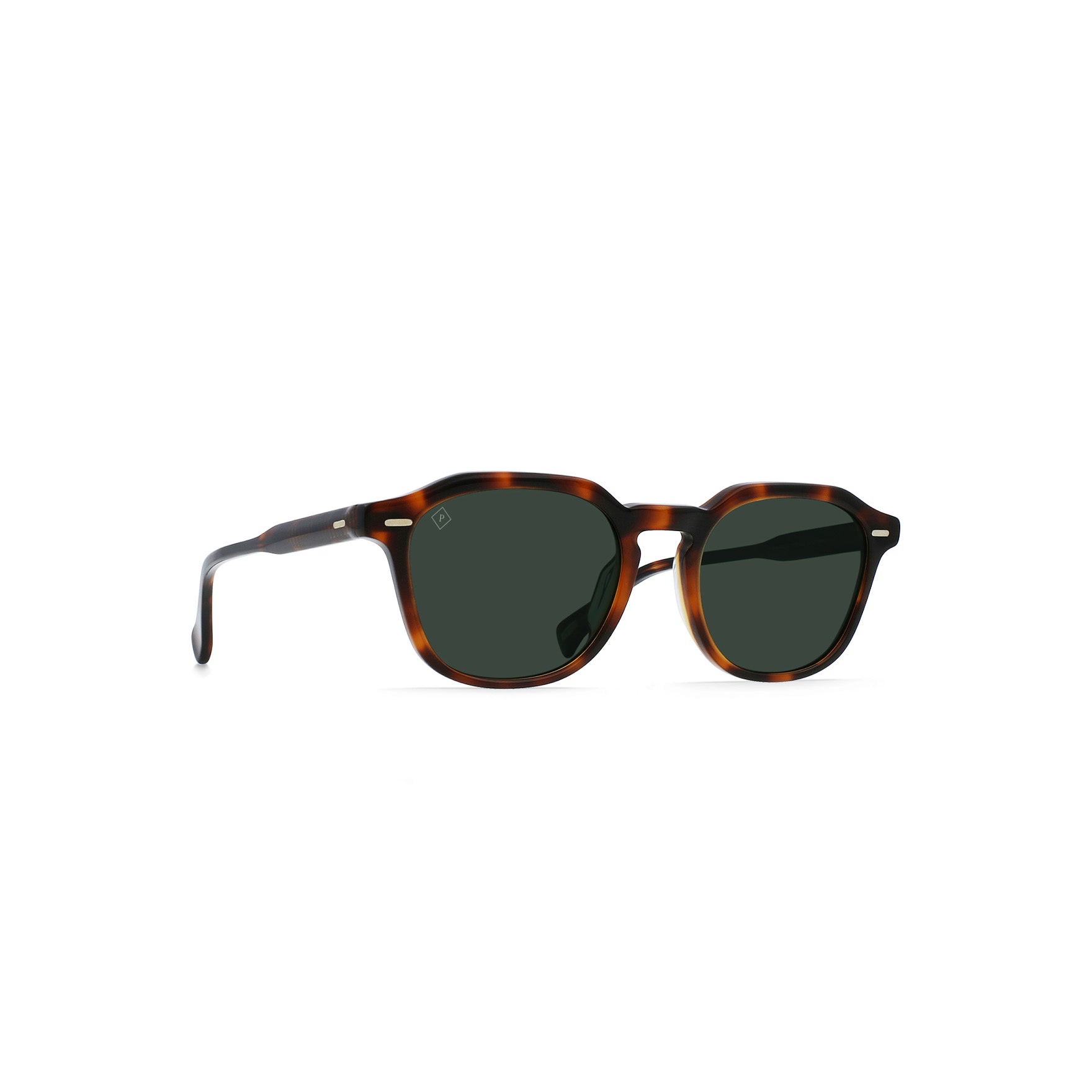 Raen Optics U Eyewear Clyve, Espresso Tortoise/Green Polarized