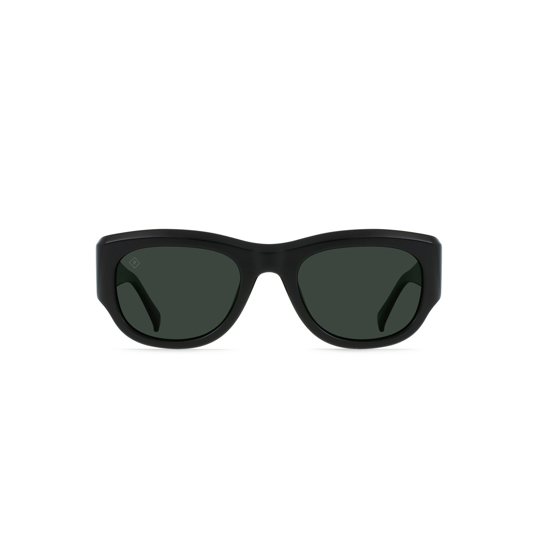 Raen Optics U Eyewear Lonso, Recycled Black/Green Polarized