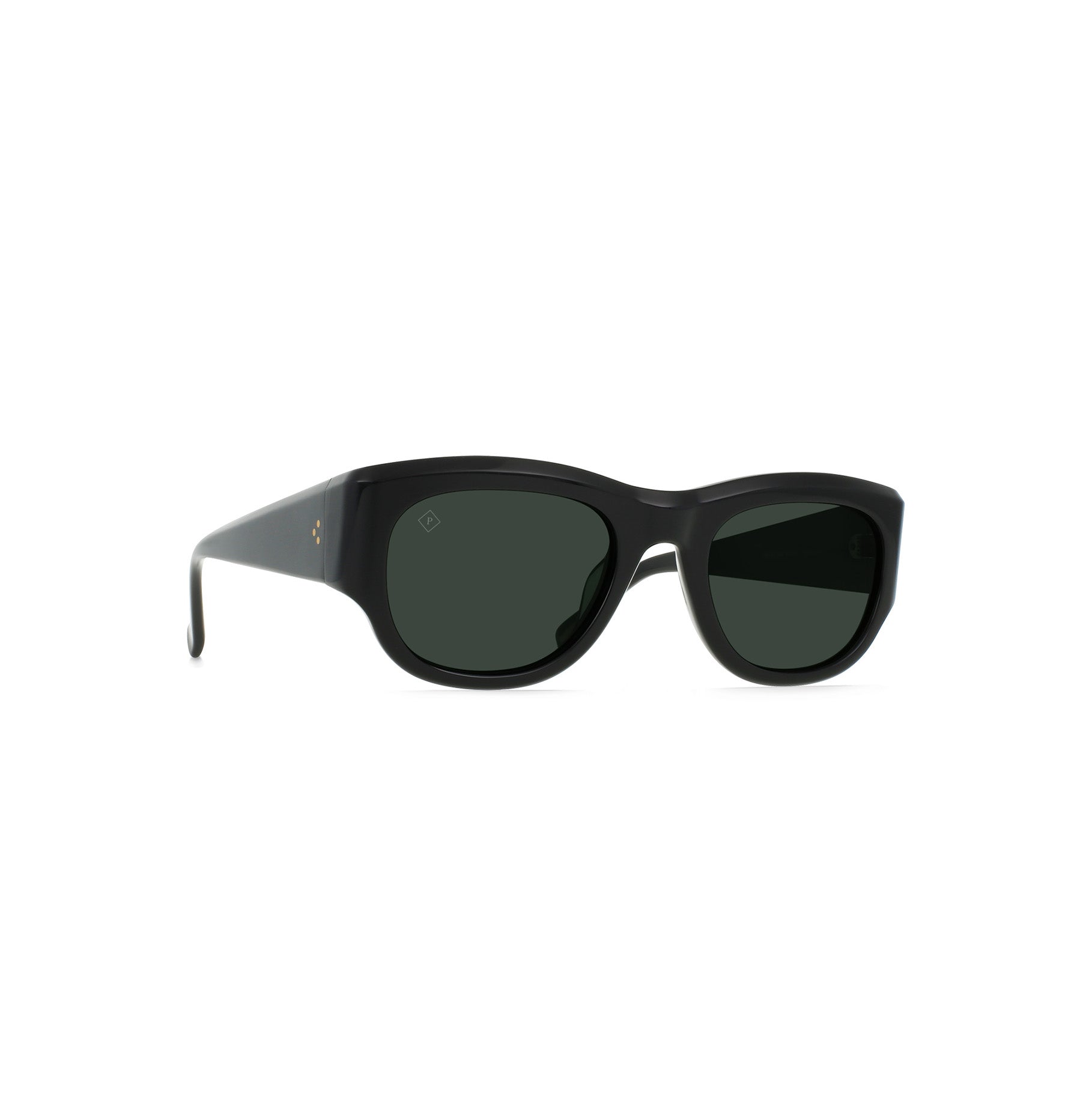 Raen Optics U Eyewear Lonso, Recycled Black/Green Polarized