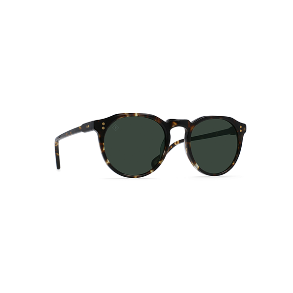 Raen Optics U Eyewear One Size Remmy 49, Brindle Tortoise / Green Polarized