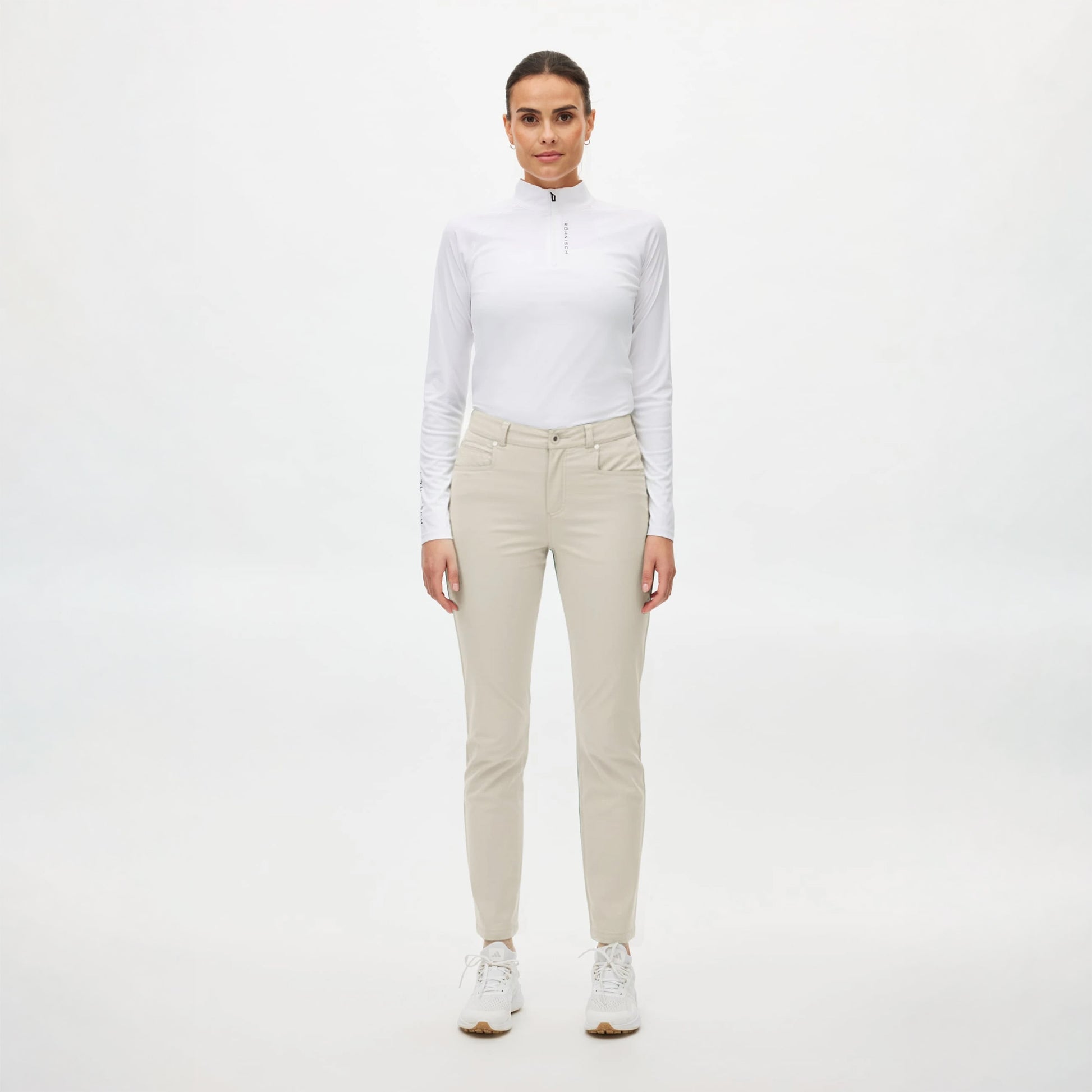 Rohnisch Pants Chie Comfort Pants 30 - Oatmeal