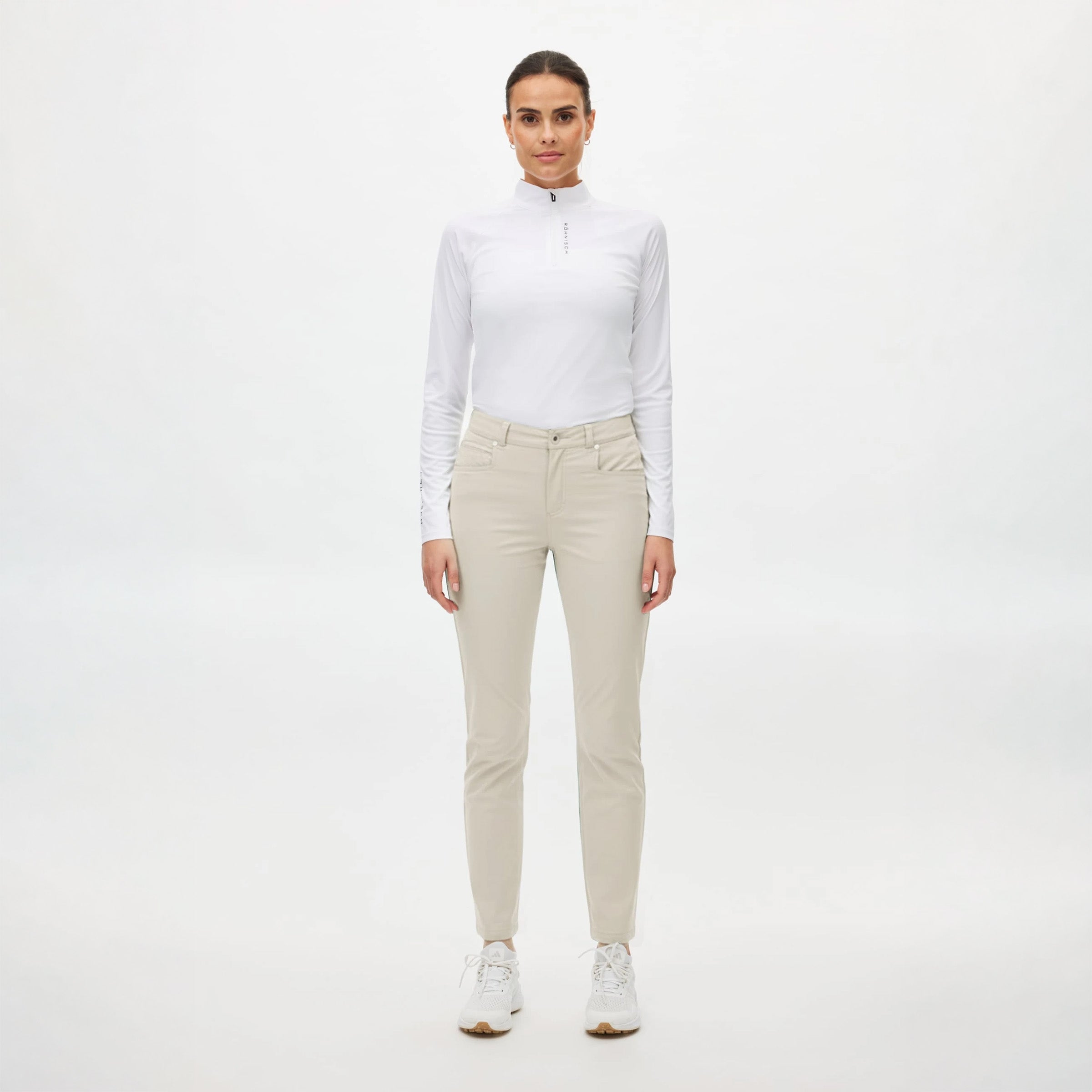 Rohnisch Pants Chie Comfort Pants 30 - Oatmeal