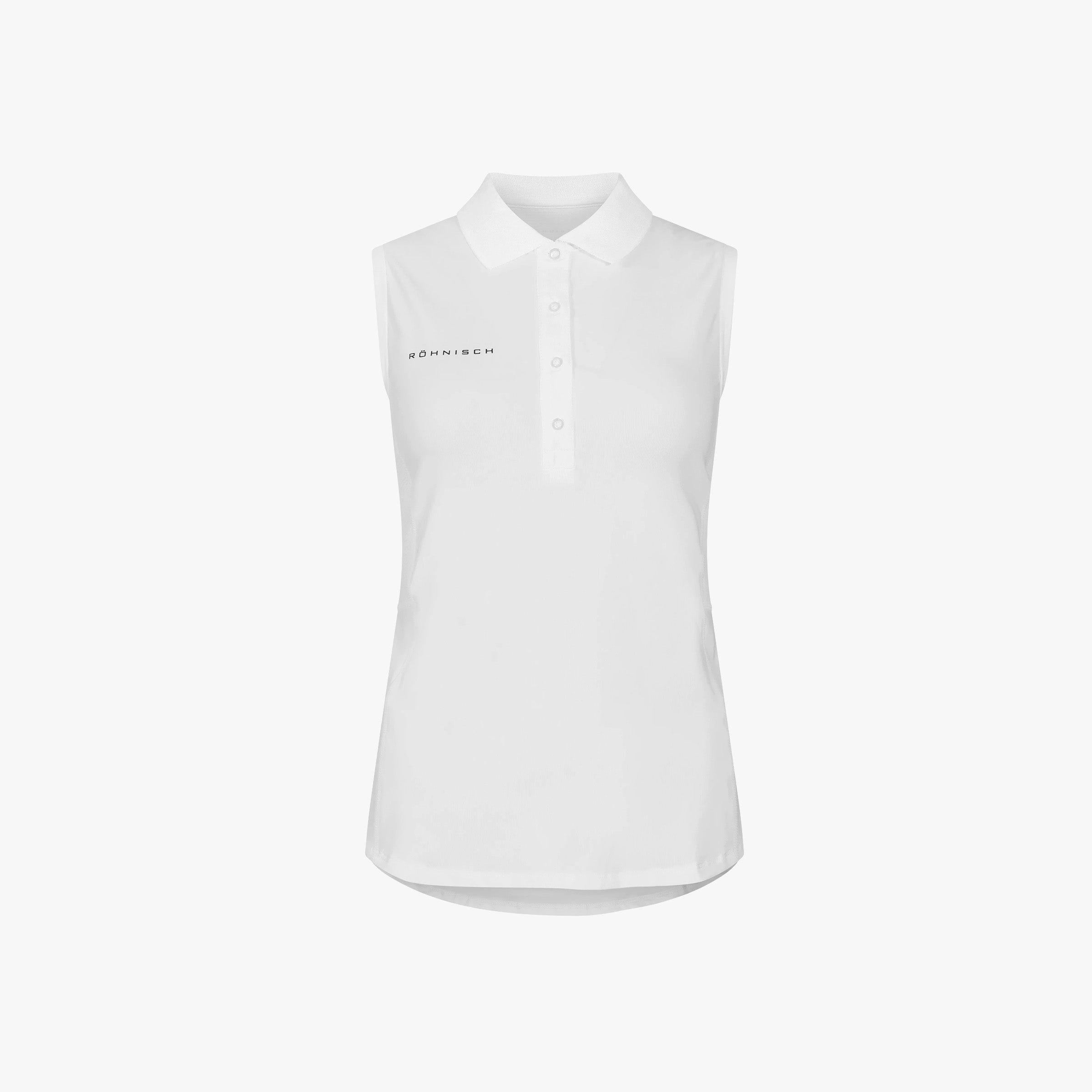 Rohnisch Shirt Nicky Sleeveless Poloshirt - White