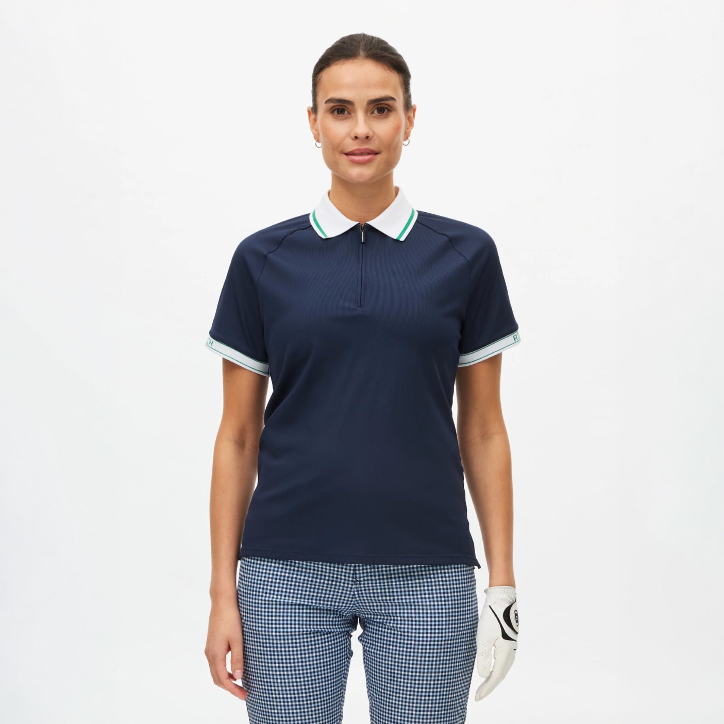 Rohnisch Shirt Rib Poloshirt - Navy