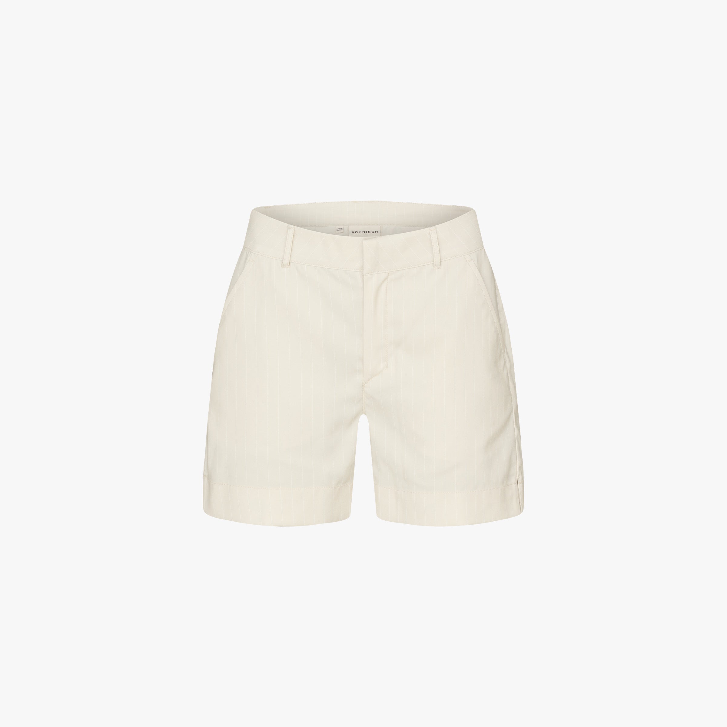Rohnisch Shorts Ultimate Performance Shorts - Oat Pinstripe