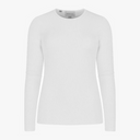 Rohnisch W Active L/S Light Rib Long Sleeve, White