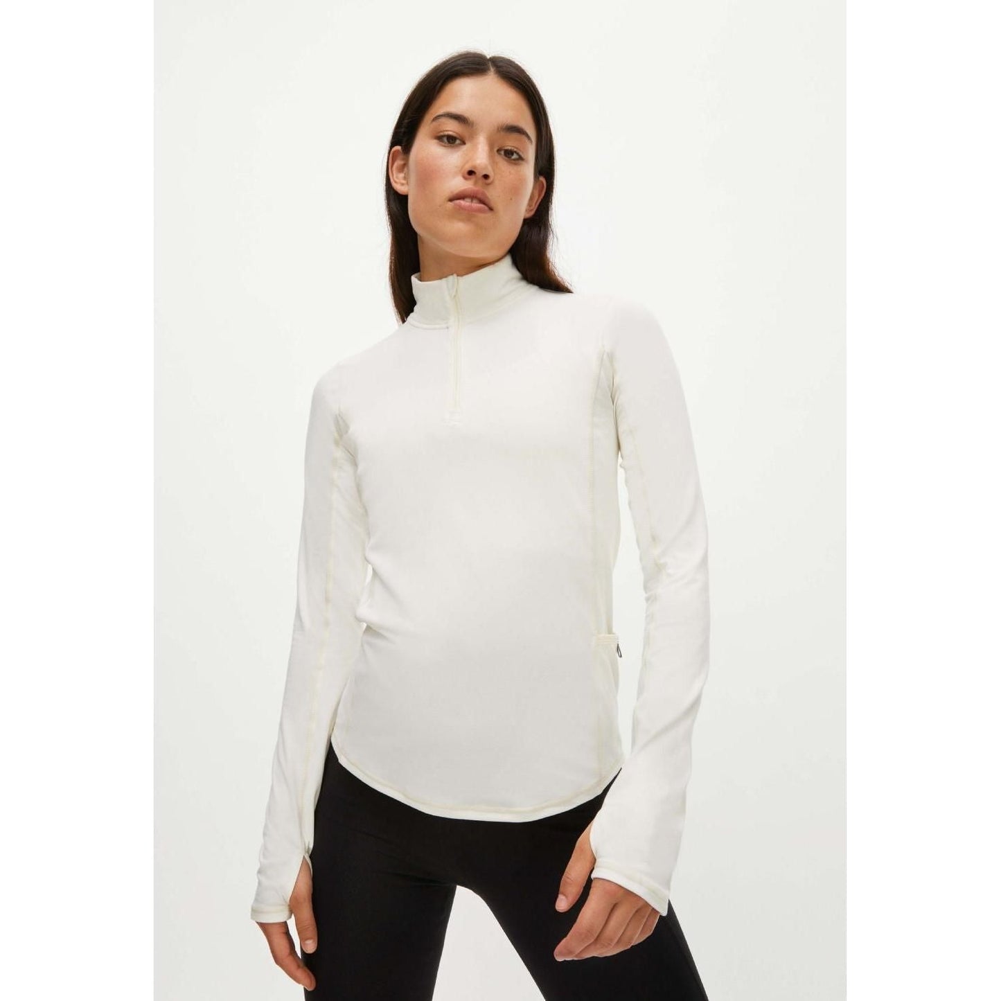 Rohnisch W Active L/S Light Thermo Half-Zip, Tofu