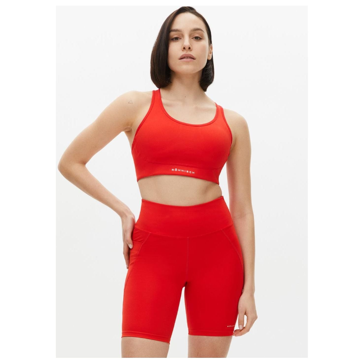Flattering Sports Bra, Red Westerlind
