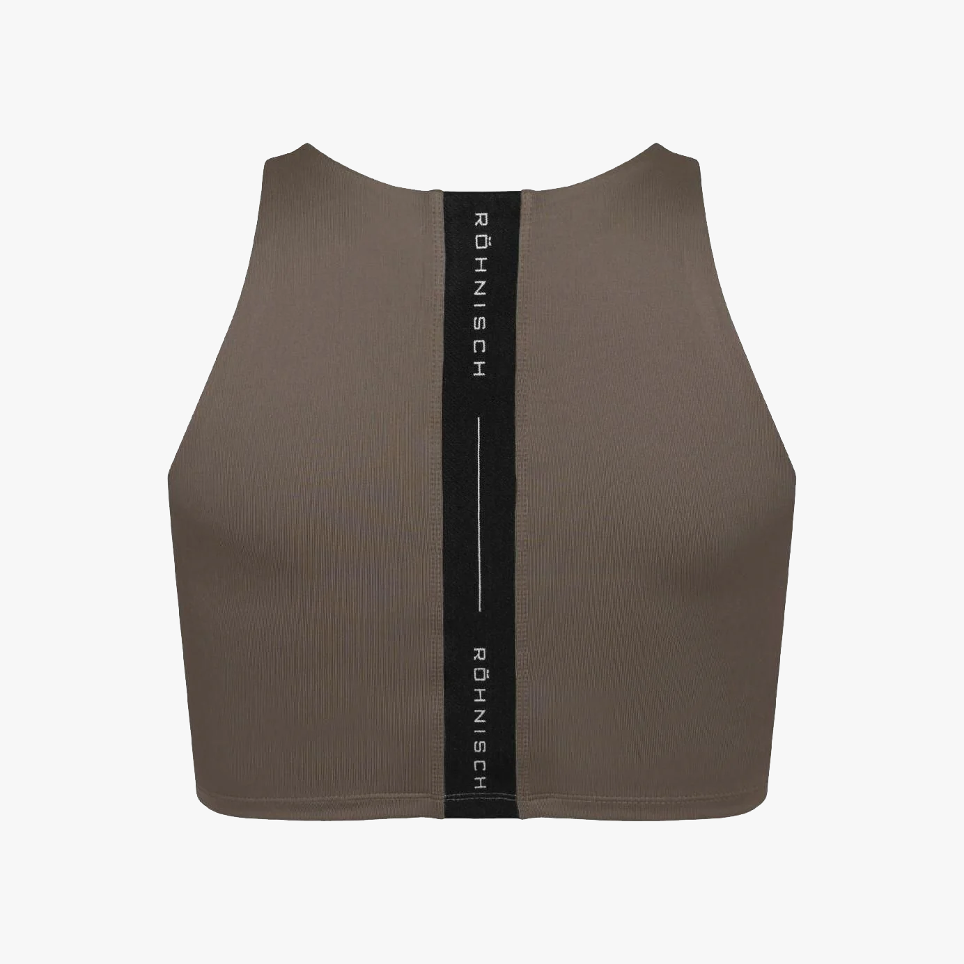 Kay Premium Cropped Top, Wood