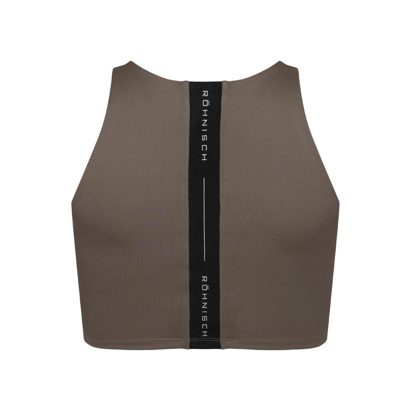 Rohnisch W Active Top Kay Premium Cropped Top, Wood