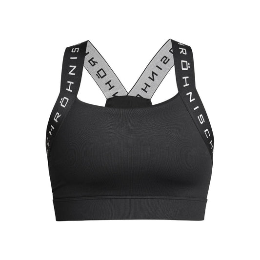 Rohnisch W Active Top Kay Sports Bra, Black