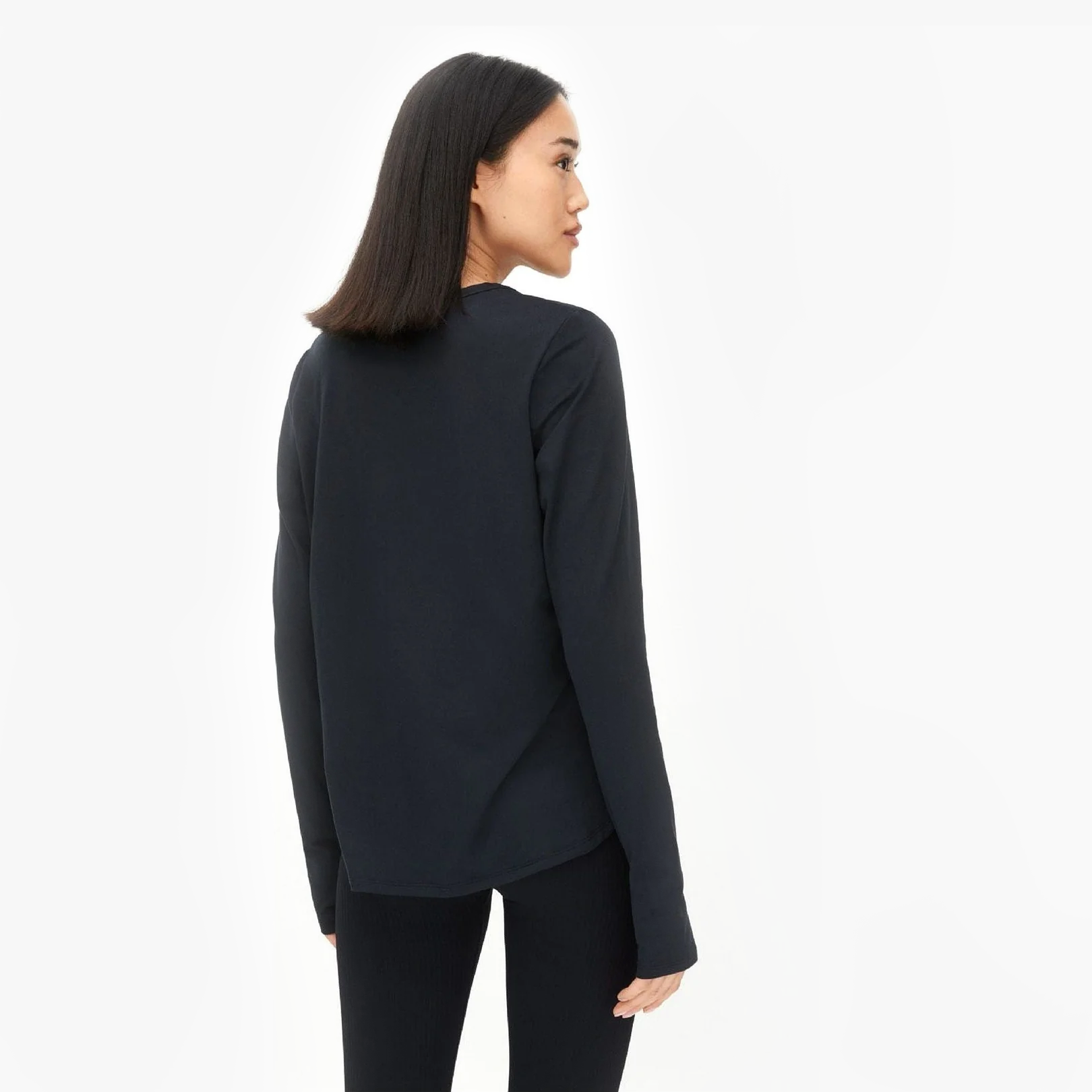 Rohnisch W Active Top Soft Impact Long Sleeve, Black