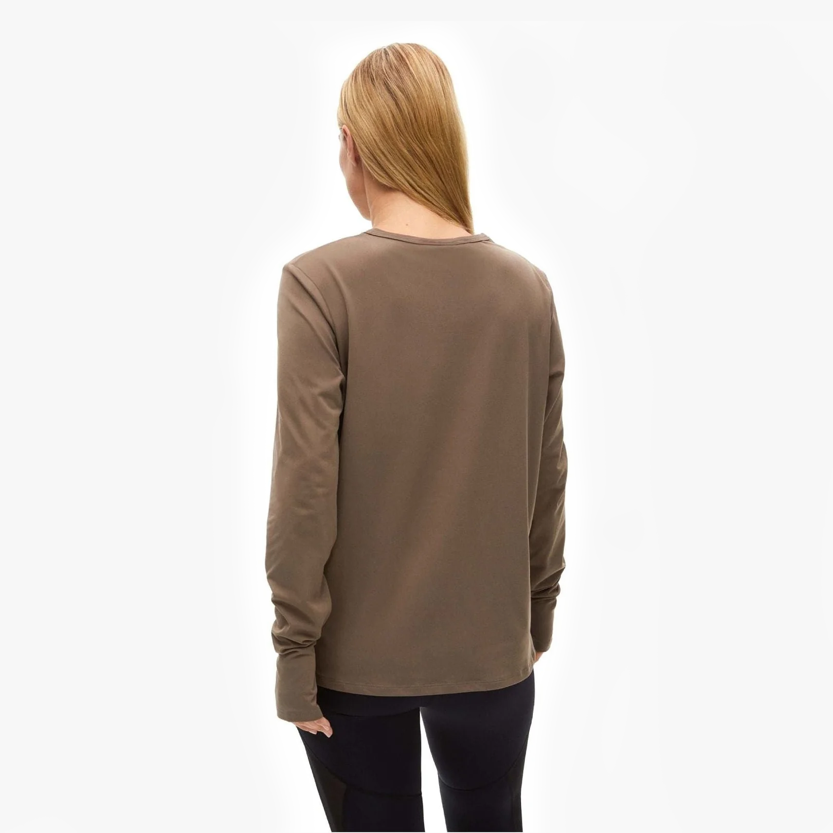 Rohnisch W Active Top Soft Impact Long Sleeve, Wood