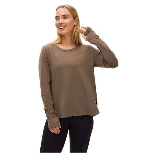 Rohnisch W Active Top Soft Impact Long Sleeve, Wood