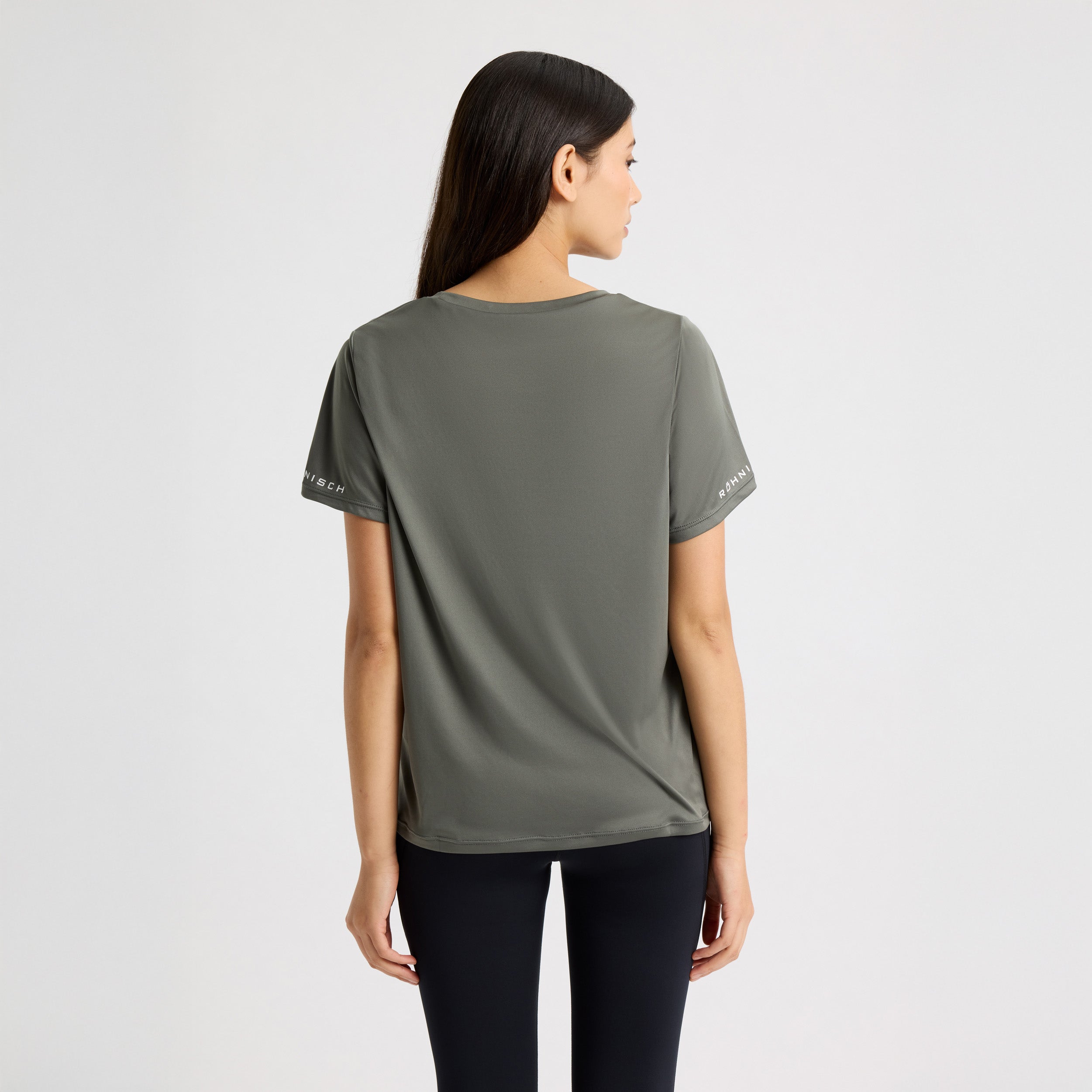 Rohnisch W Active Top Team Logo Short Sleeve