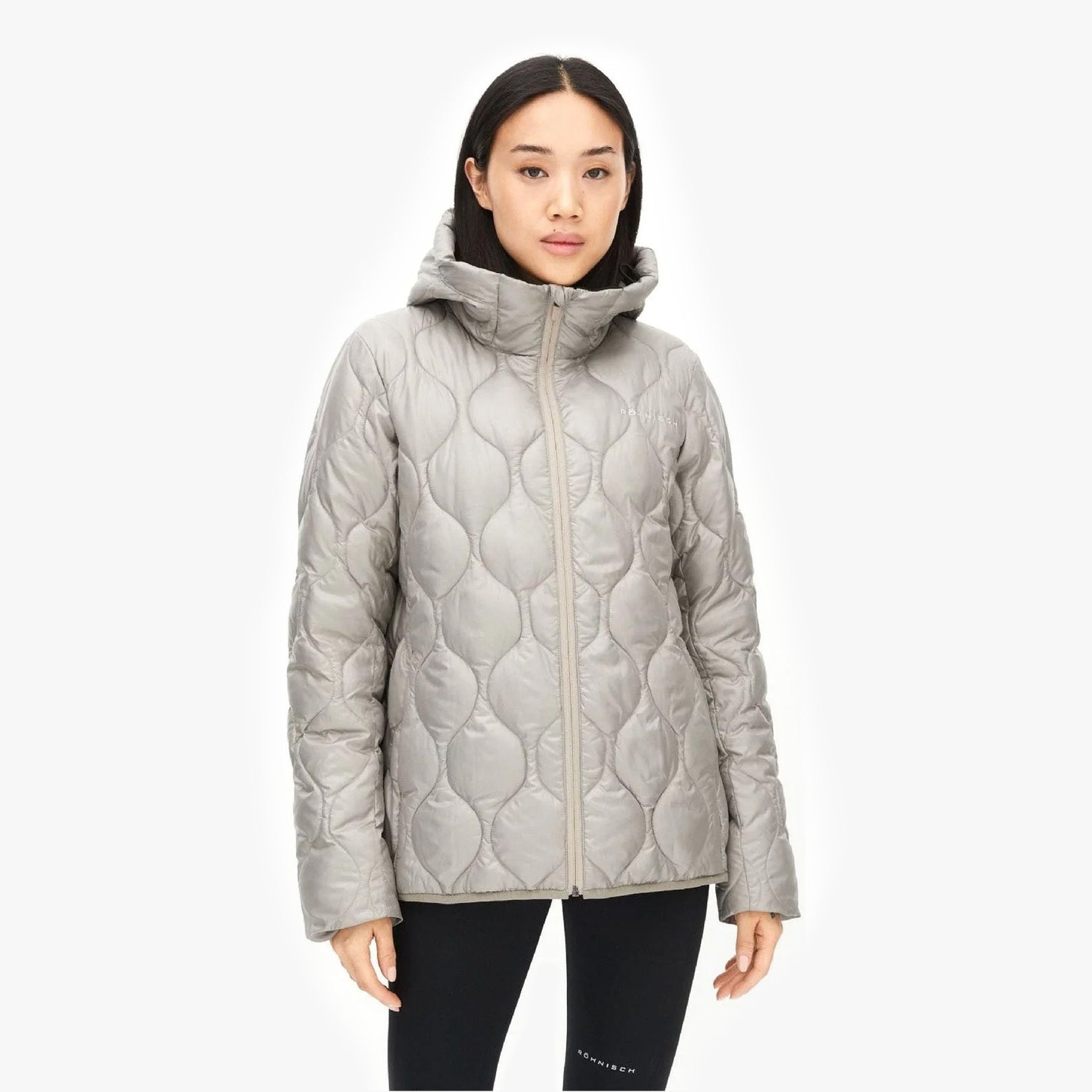 Rohnisch W Jacket Lula Midlayer Jacket, Moon Rock