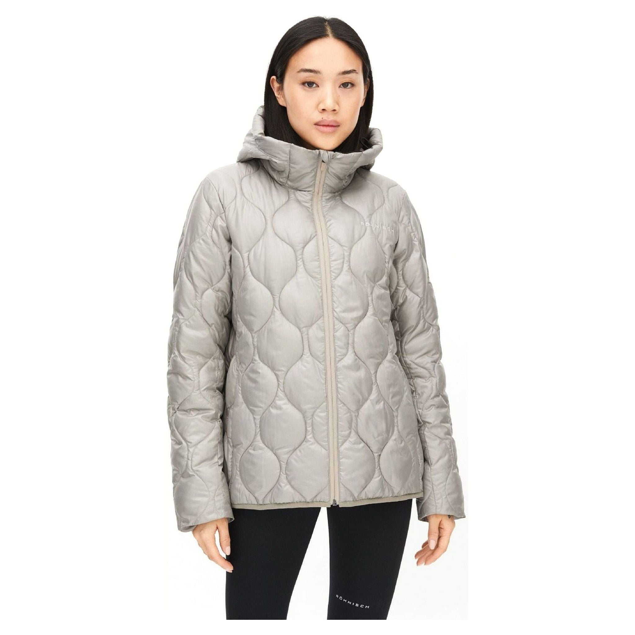 Rohnisch W Jacket Lula Midlayer Jacket, Moon Rock