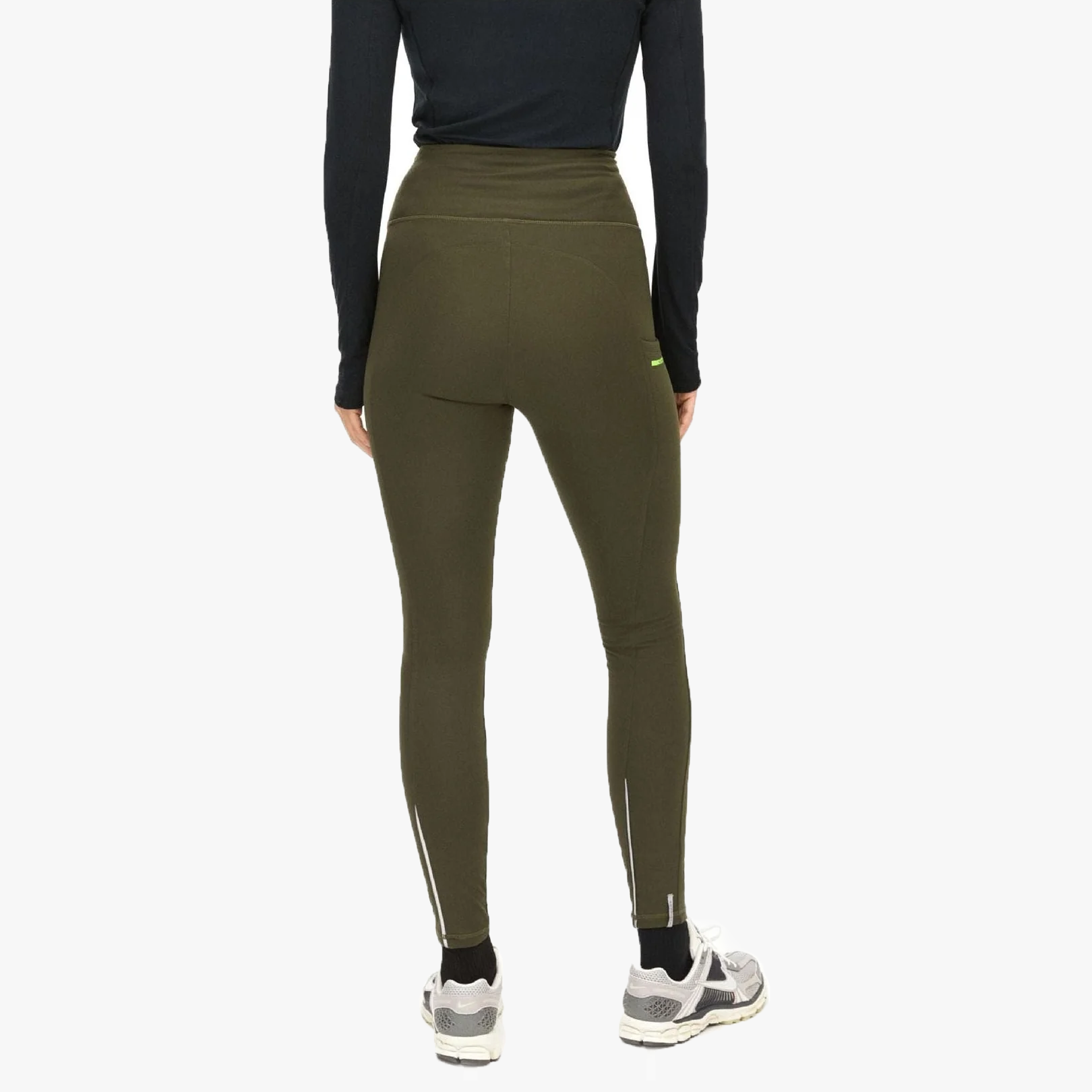 Rohnisch W Leggings Thermal Tights, Forest Brown