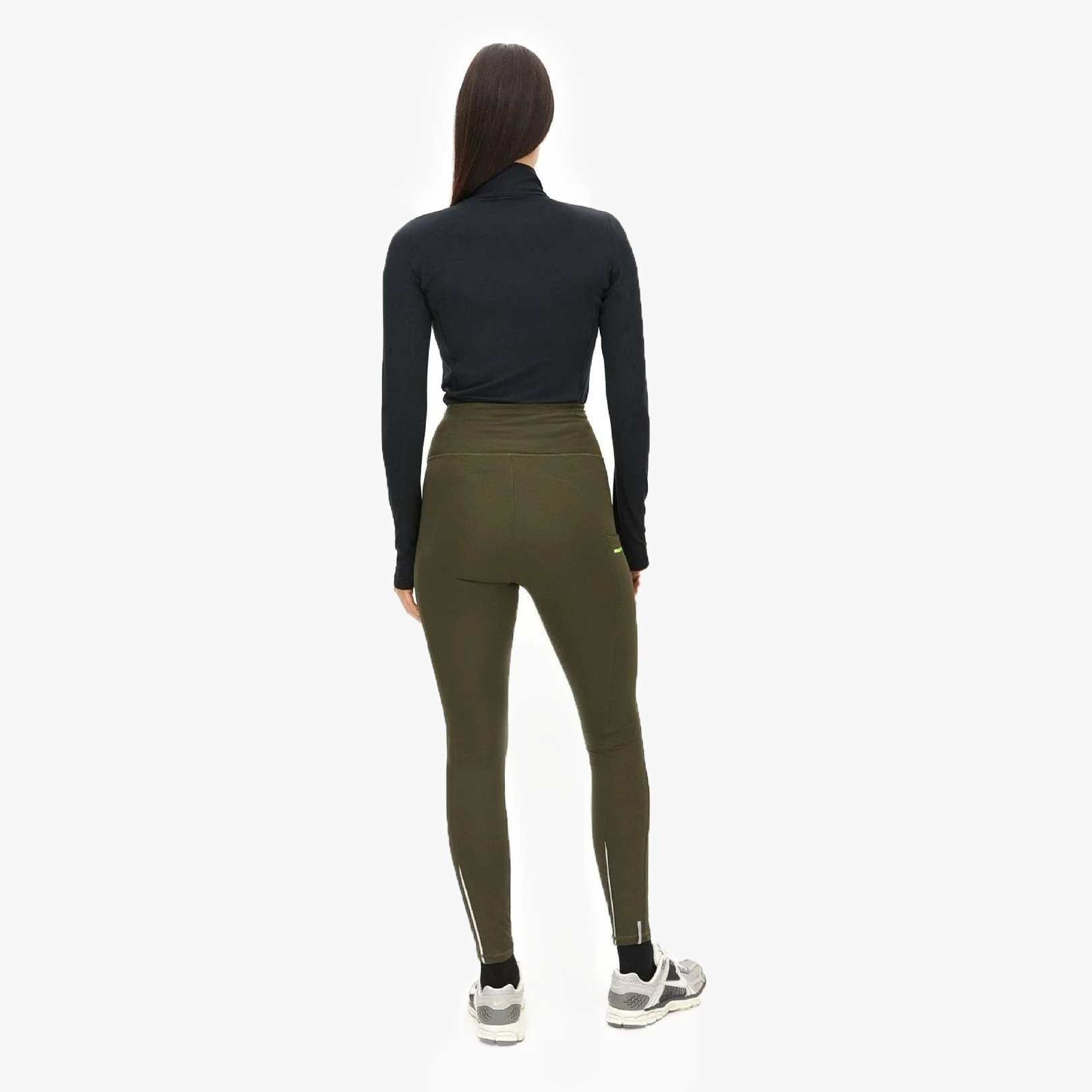 Rohnisch W Leggings Thermal Tights, Forest Brown