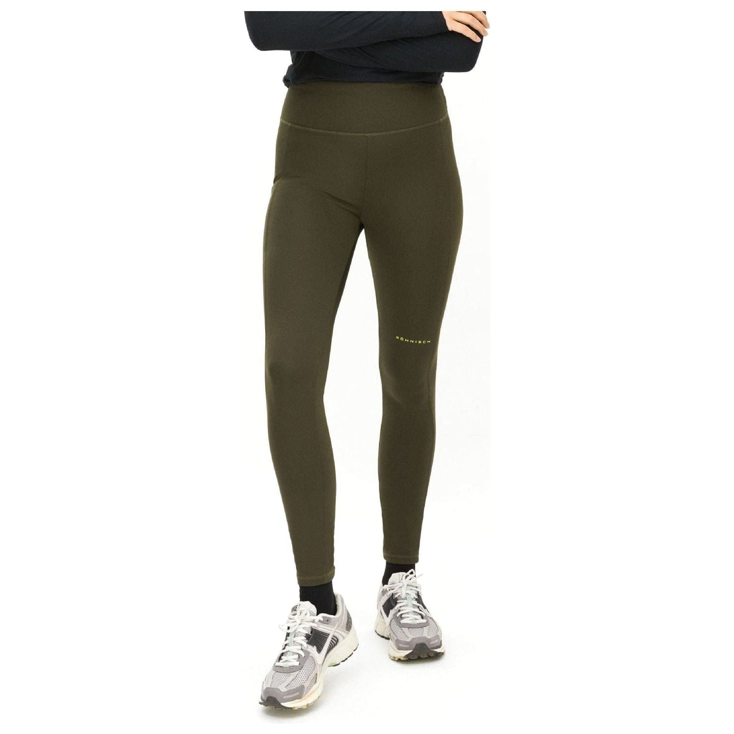 Rohnisch W Leggings Thermal Tights, Forest Brown