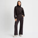 Rohnisch W Pants Soft Sweat Wide Pants