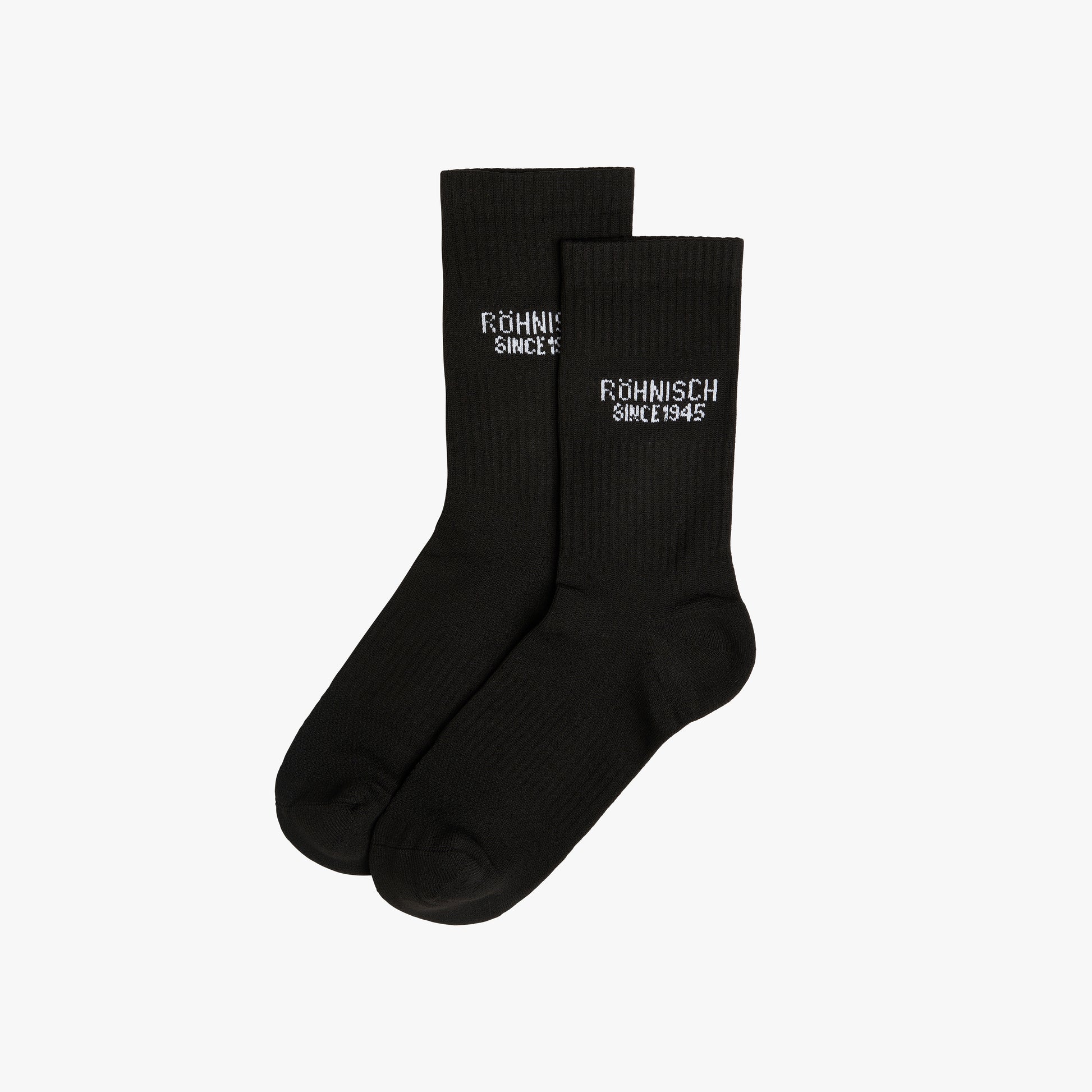 Rohnisch W Running Socks Black / S/M 2 Pack Logo Sock