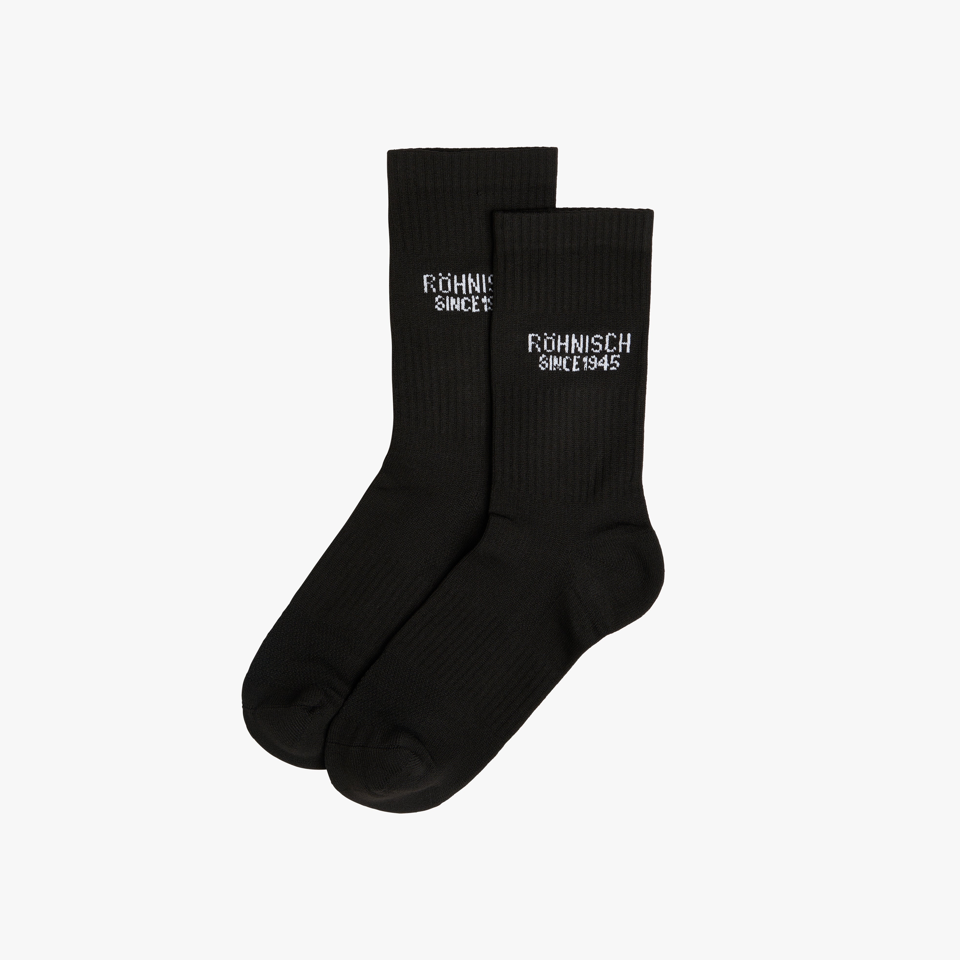 Rohnisch W Running Socks Black / S/M 2 Pack Logo Sock