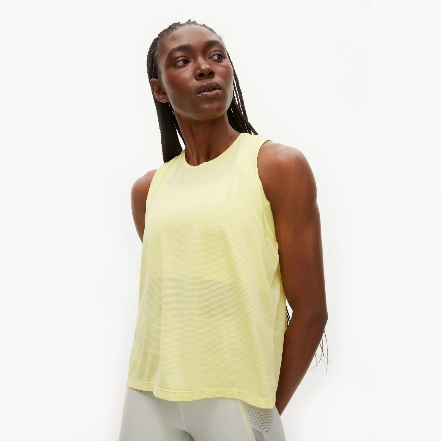 Kay Tank Top, Yellow Iris