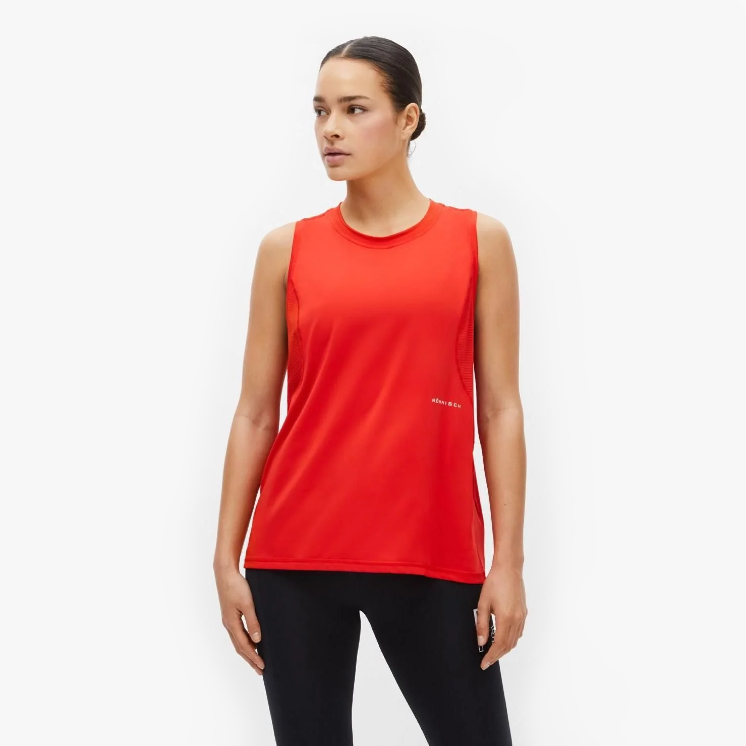 Rohnisch W Tank Workout Tank Top, Red